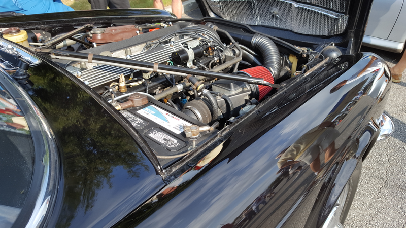XJC engine bay.